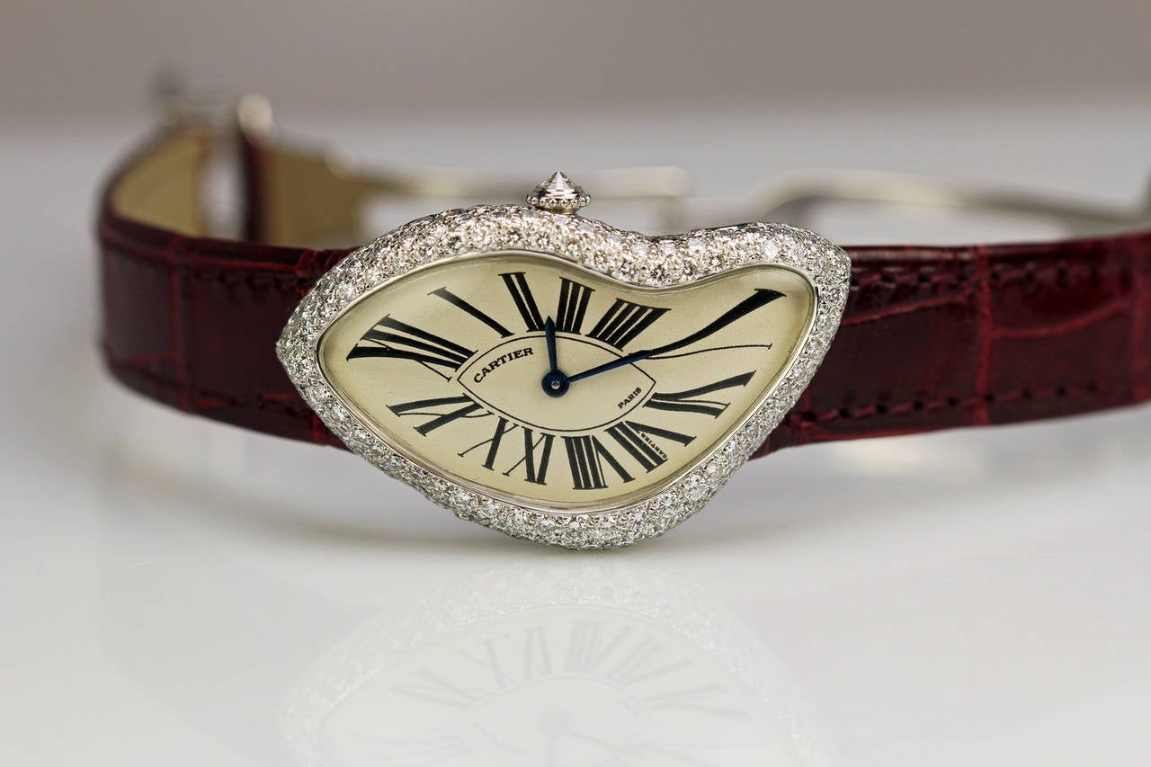white gold cartier crash