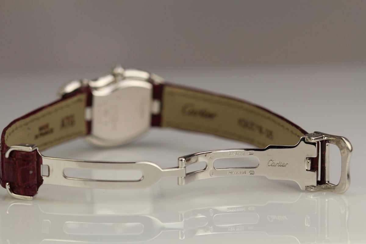 cartier crash white gold