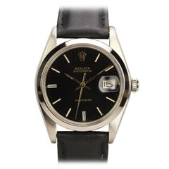 Vintage Rolex Stainless Steel Oysterdate Precision Wristwatch circa 1973