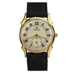 Rolex Yellow Gold Precision Wristwatch Ref 4477 circa 1958