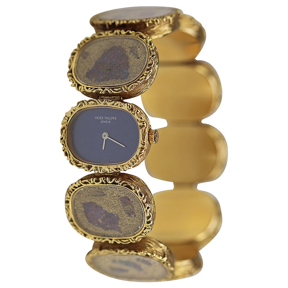 Patek Philippe Lady's Yellow Gold Golden Ellipse Wristwatch Ref 4119/1
