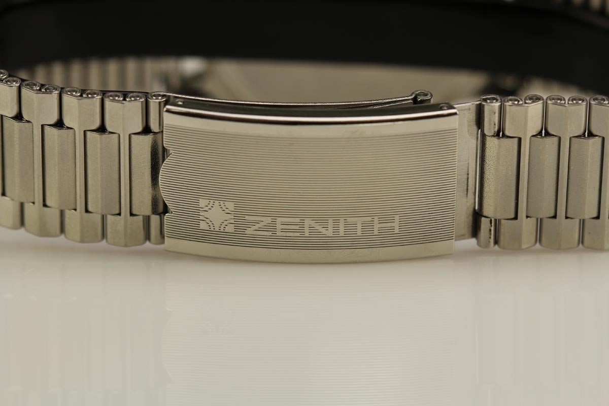 Zenith Stainless Steel Chronograph Wristwatch  1