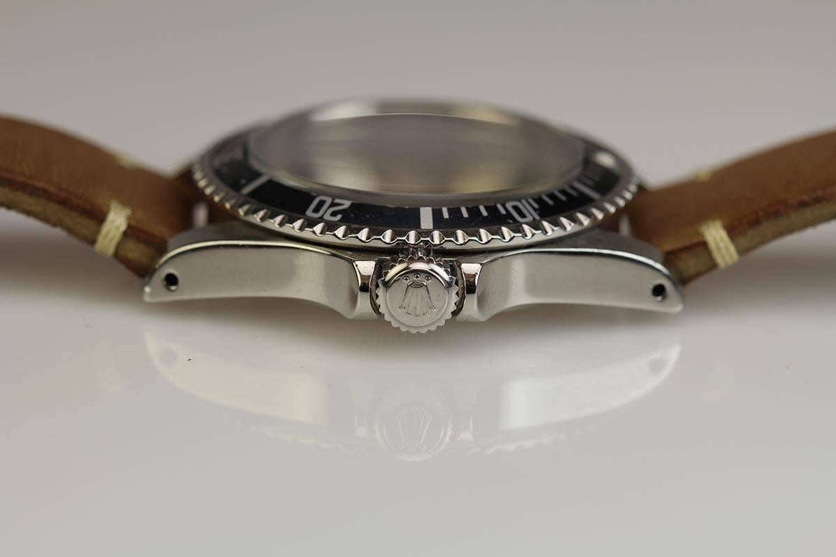 Rolex Stainless Steel Submariner Wristwatch Ref 5513  In Excellent Condition In Miami Beach, FL