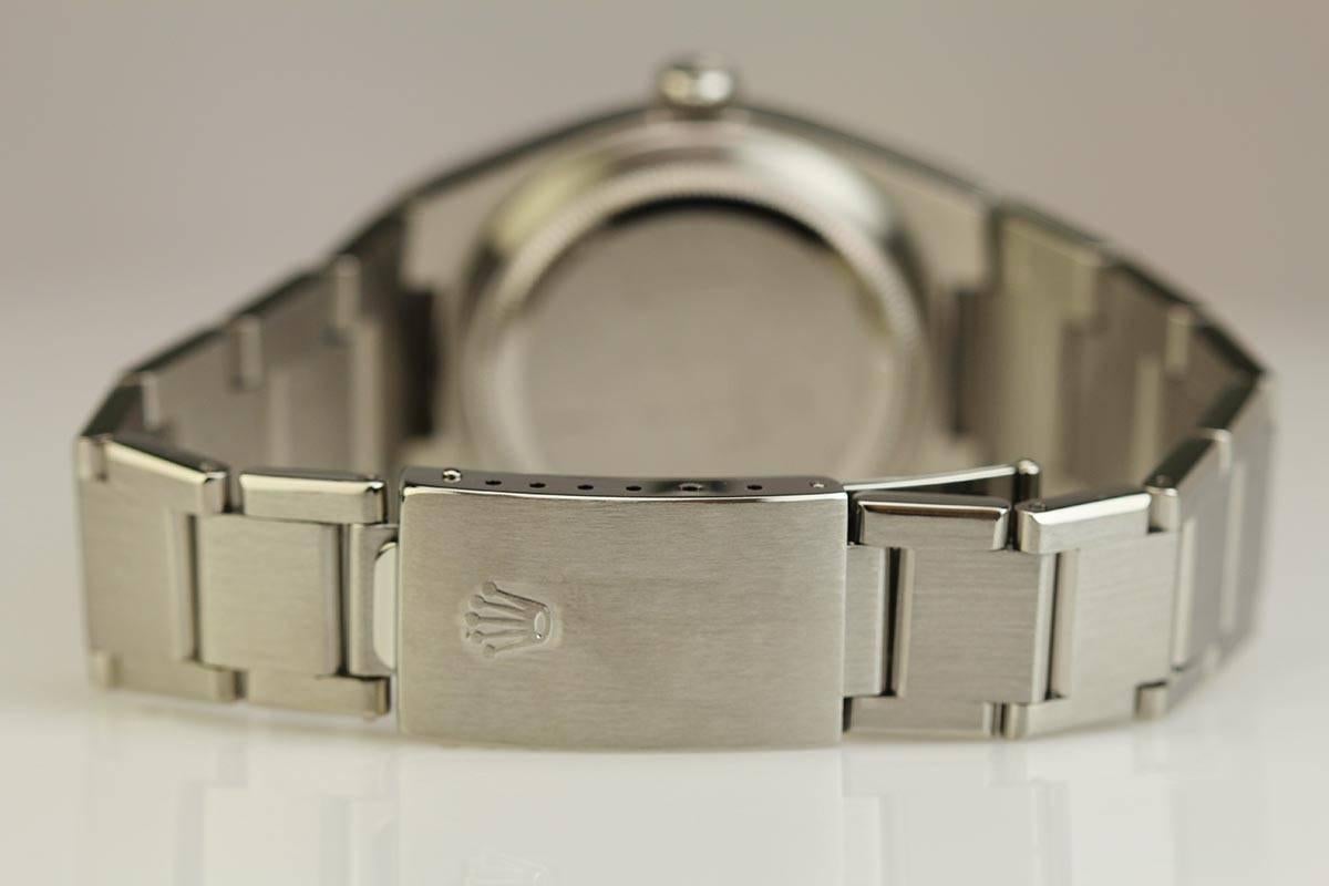 rolex datejust integrated bracelet