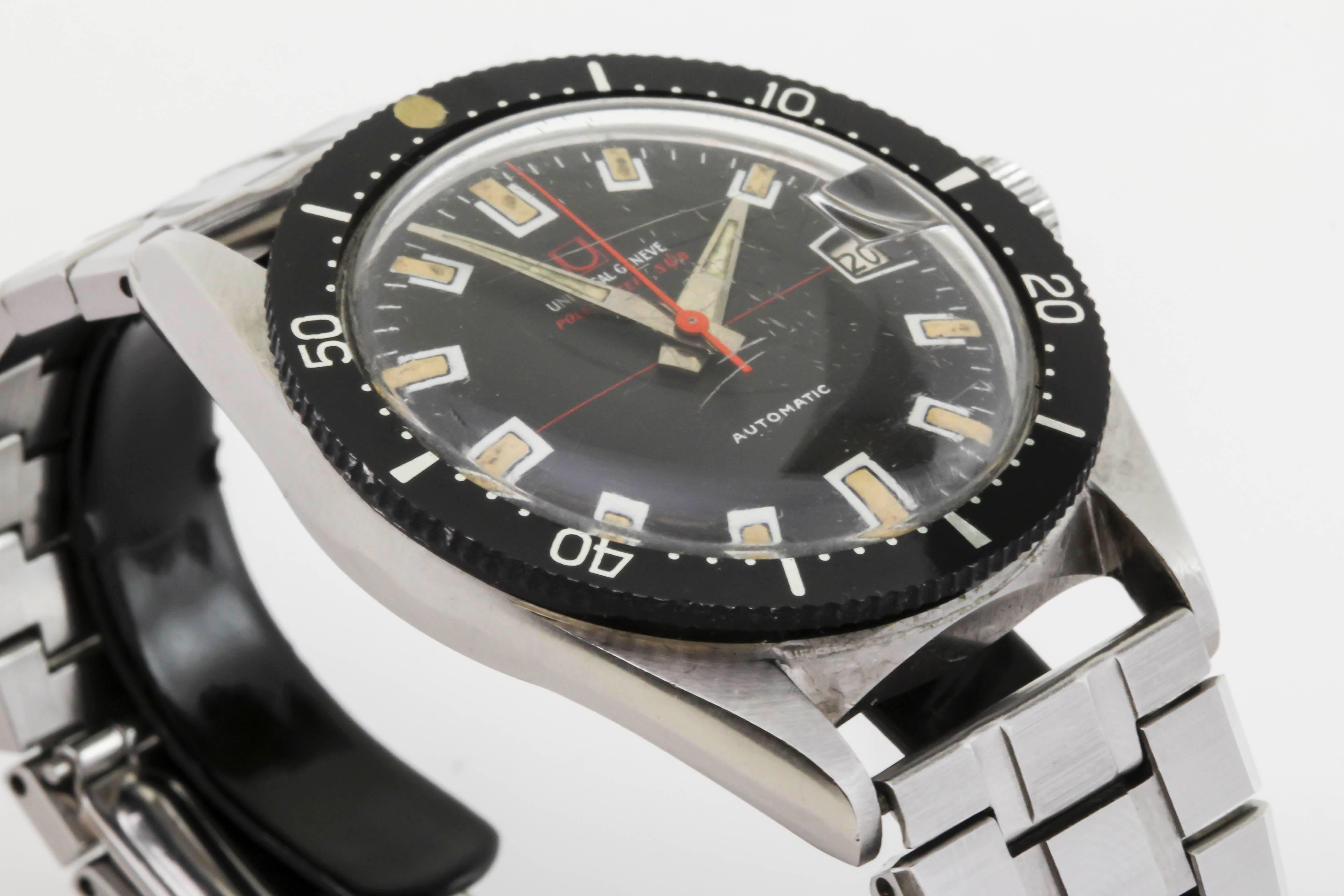 Universal Geneve Polerouter Sub Ref 869116/02 caliber 1-69 automatic movement.