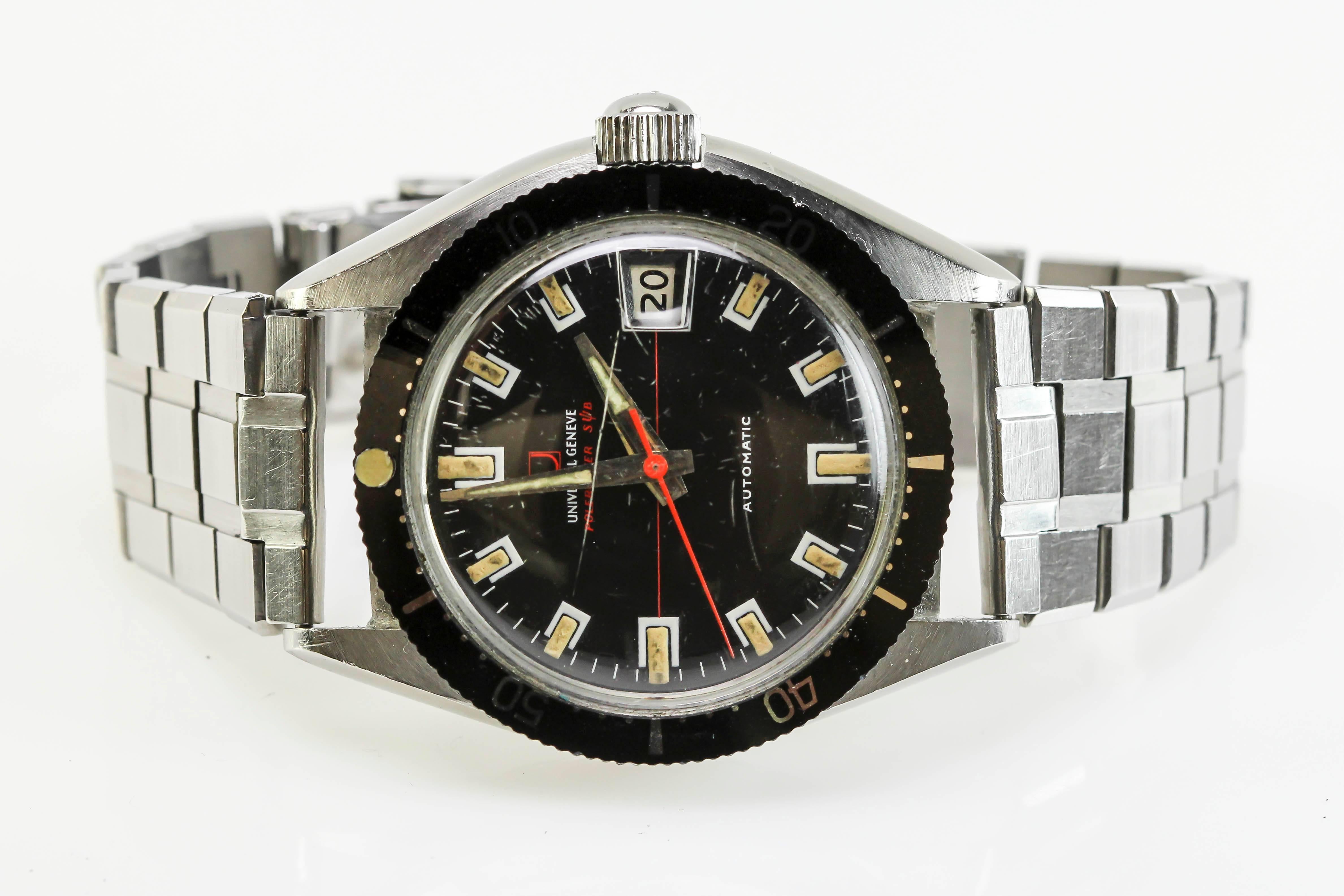 Universal Geneve Polerouter Sub Ref 869116/02 c 1960's 2