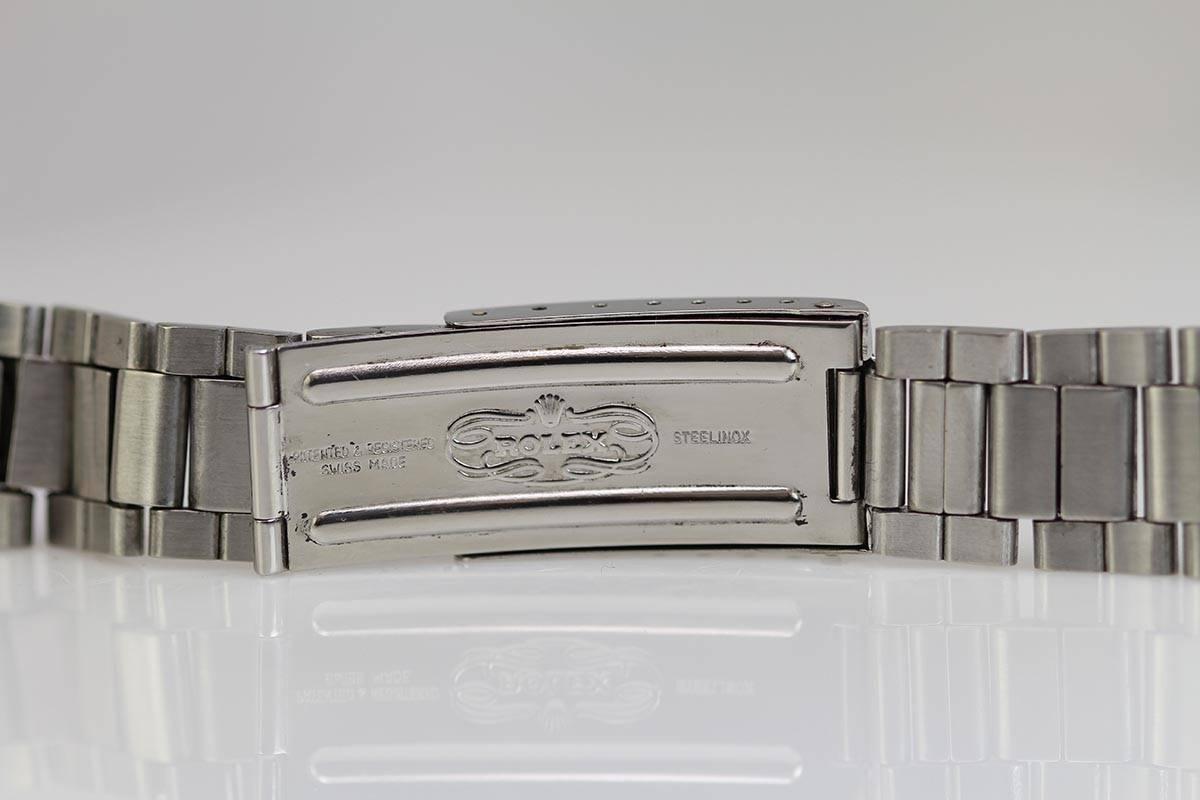 Tudor Stainless Steel Oyster Prince Day-Date Wristwatch Ref 7017/0 In Excellent Condition In Miami Beach, FL