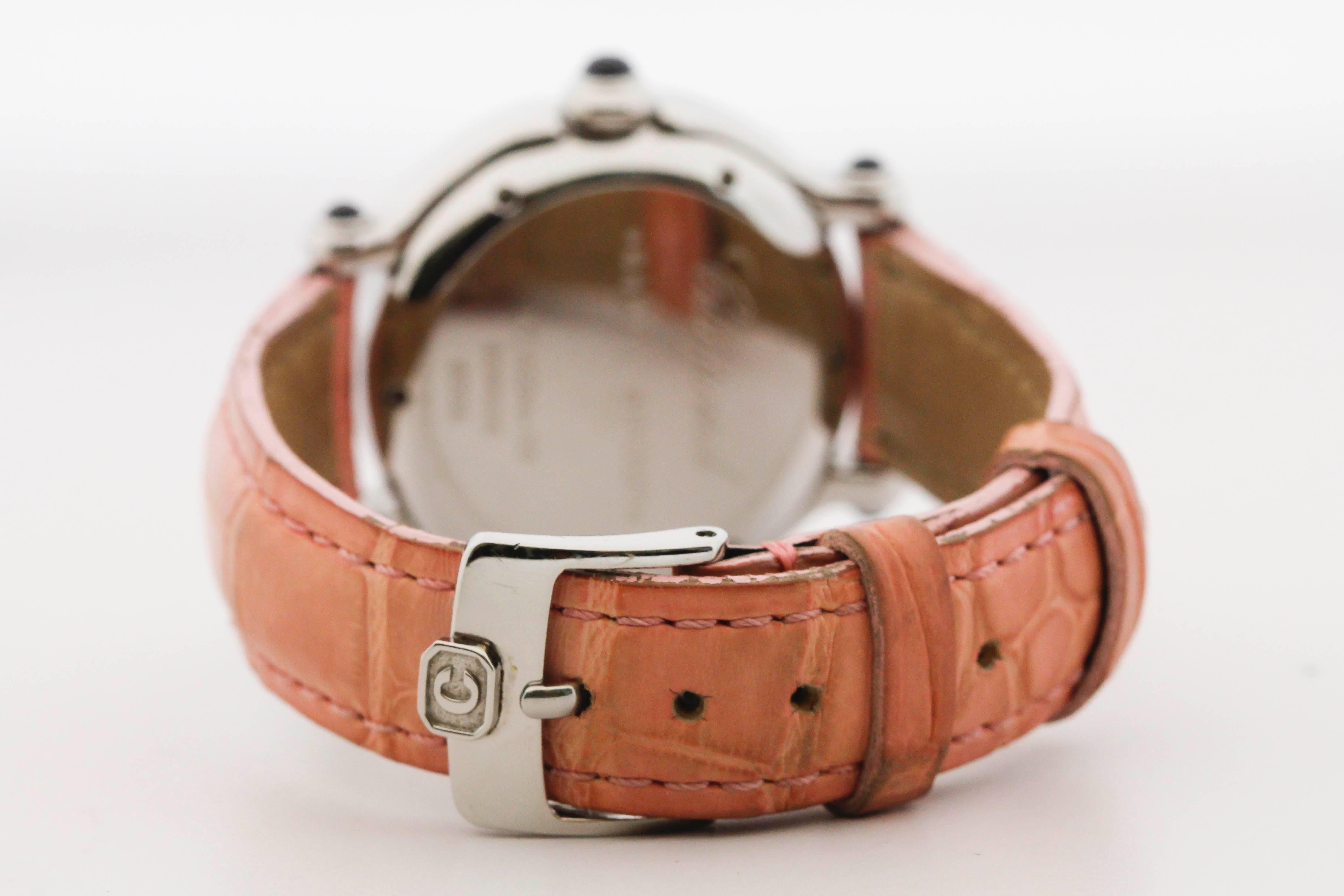 Men's Chopard Lady's Stainless Steel Happy Sport Wristwatch