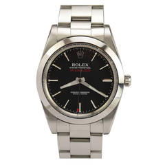 Rolex Stainless Steel Milgauss Oyster Perpetual Wristwatch Ref 1019
