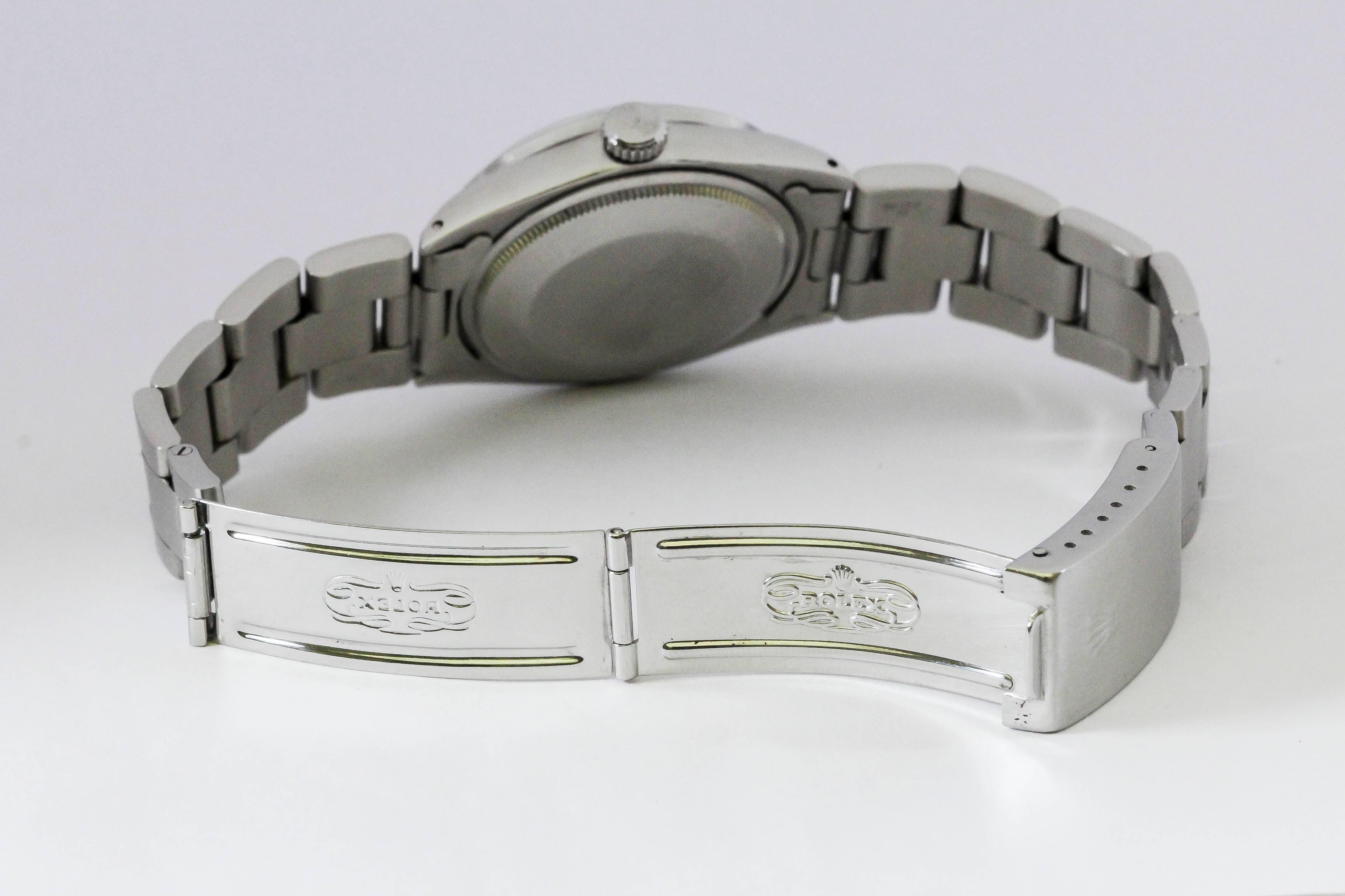Rolex Stainless Steel Date Wristwatch Ref 1501, circa 1970 In Excellent Condition In Miami Beach, FL