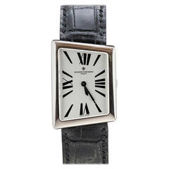 Vacheron Constantin White Gold MCMLXXII 1972 Asymmetric Wristwatch Ref 37010