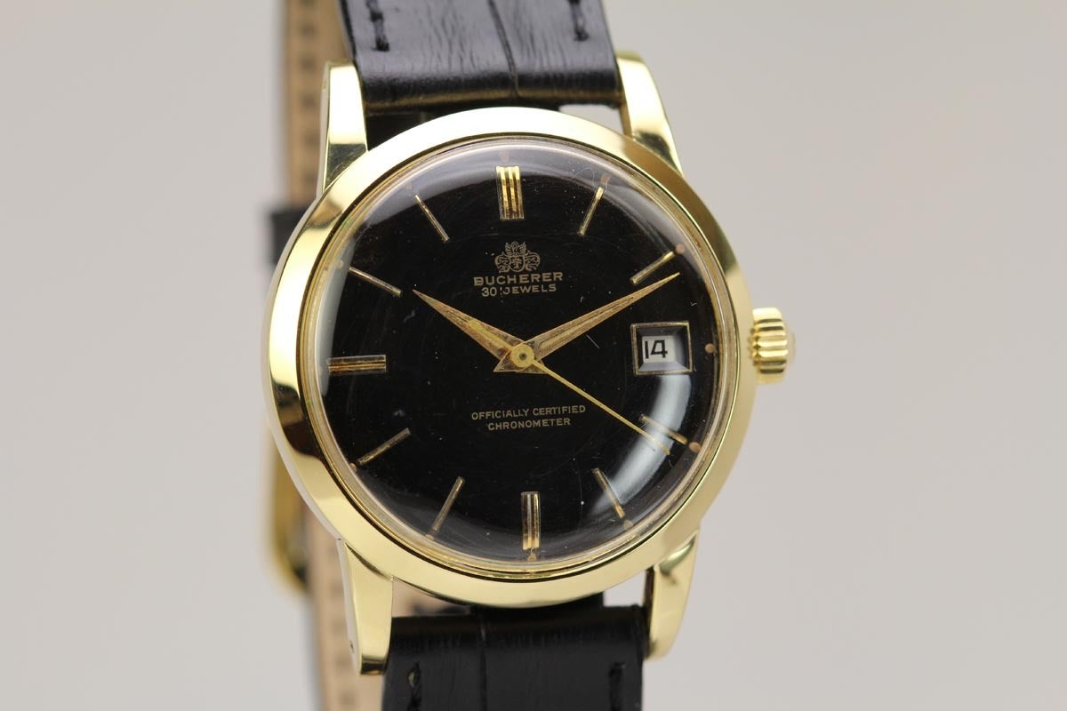bucherer automatic watch vintage