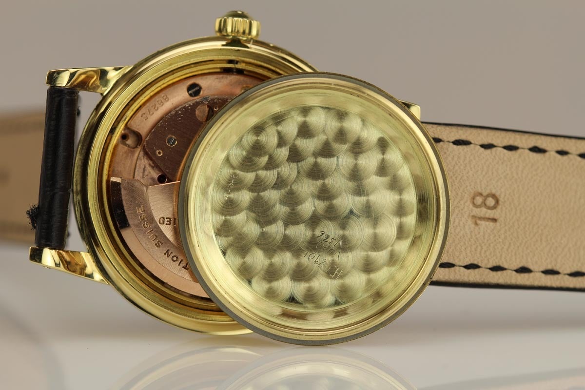 Bucherer Yellow Gold Chronometre Wristwatch 1