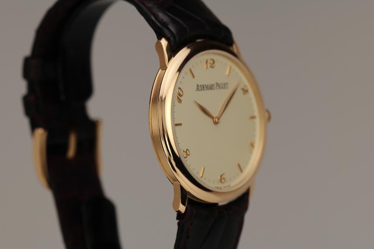 Men's Audemars Piguet Rose Gold Calatrava Wristwatch