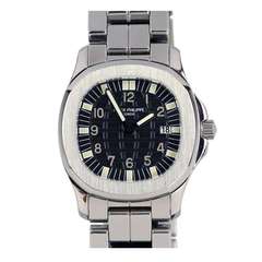 Patek Philippe Stainless Steel Aquanaut Wristwatch Ref 4960 circa 2000