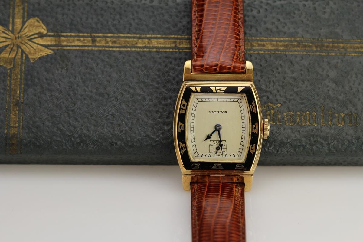 Men's Hamilton Yellow Gold Coronado Wristwatch