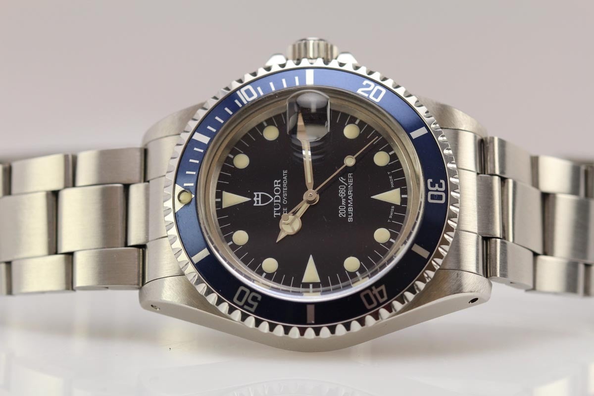 Tudor Stainless Steel Prince OysterDate Submariner Wristwatch Ref 79090 1