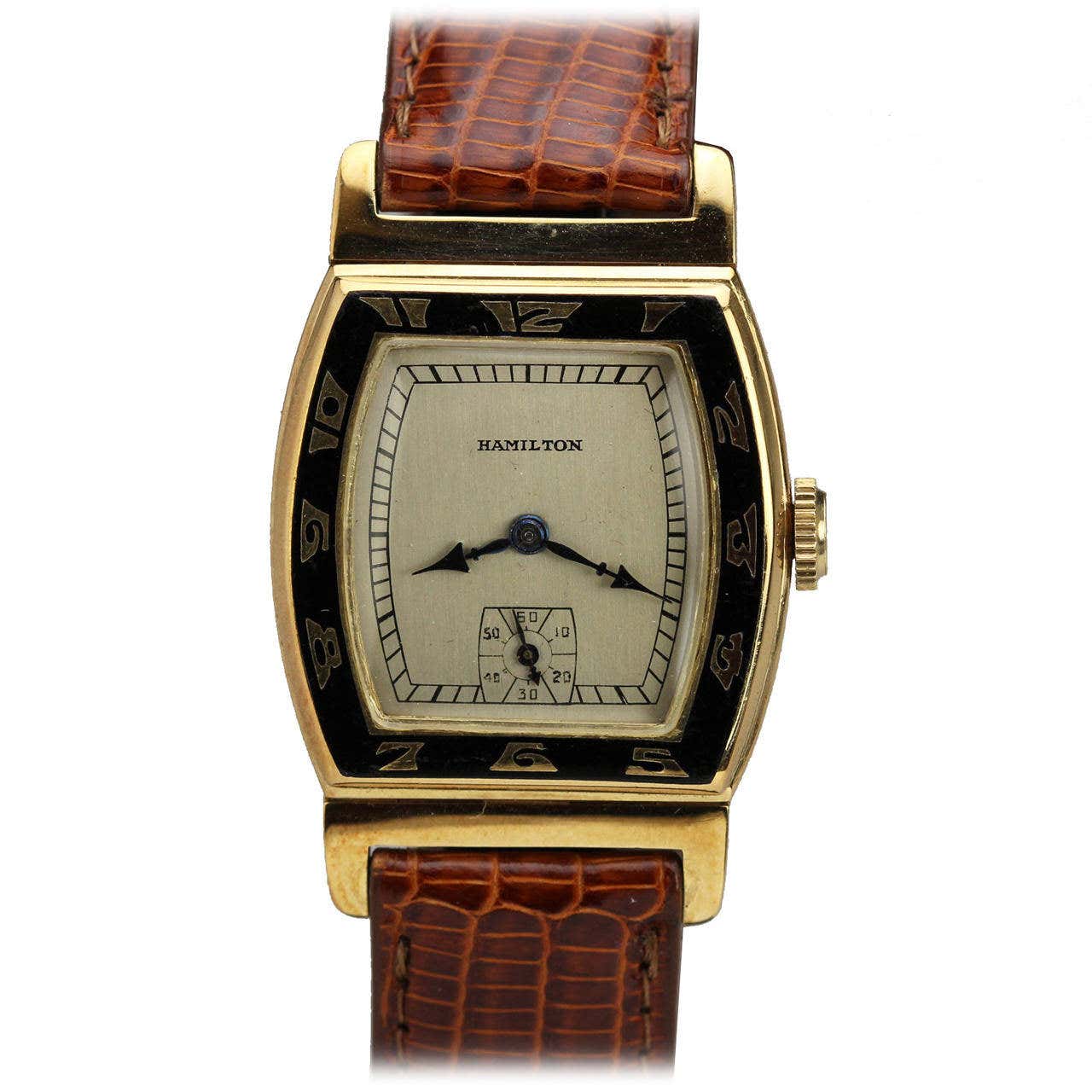 Hamilton Yellow Gold Coronado Wristwatch at 1stDibs hamilton coronado