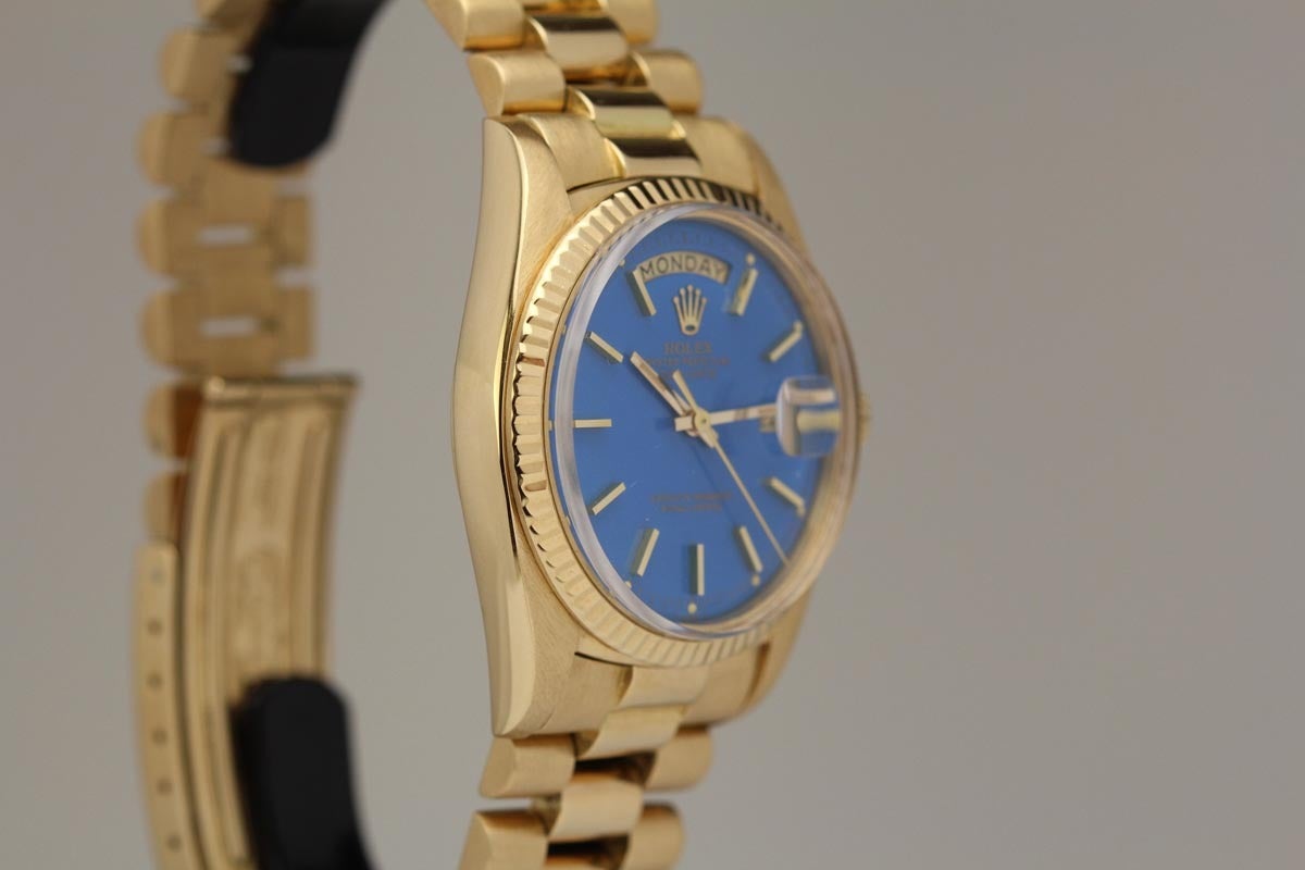 rolex president turquoise