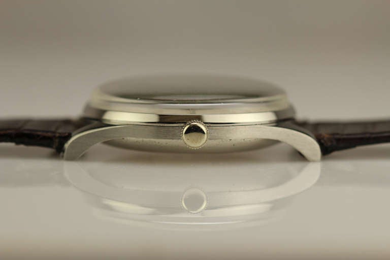 Men's Rolex Stainless Steel Precision Wristwatch Ref 8051 circa 1950s