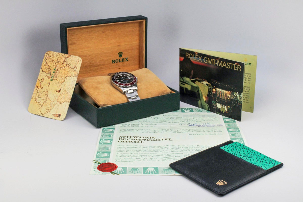 Rolex Stainless Steel GMT Master Chronometer Wristwatch Ref 16700 2