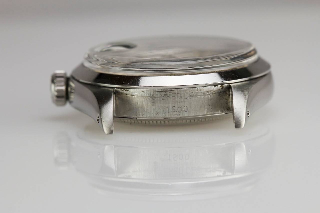 Rolex Stainless Steel Oyster Perpetual Date Wristwatch Ref 1500 1