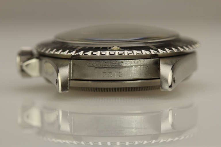 Rolex Stainless Steel Submariner Wristwatch with Gilt Dial Ref 5512 circa 1962 2
