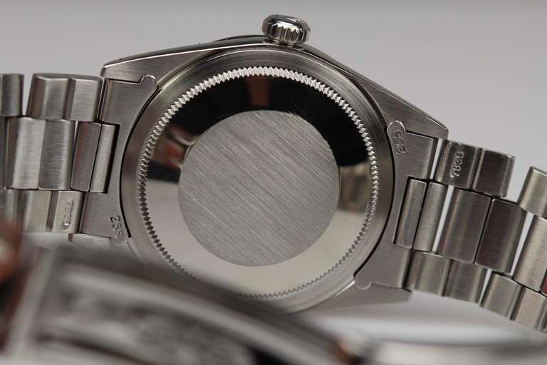 Men's Rolex Stainless Steel Explorer Wristwatch Ref 1016 circa 1968