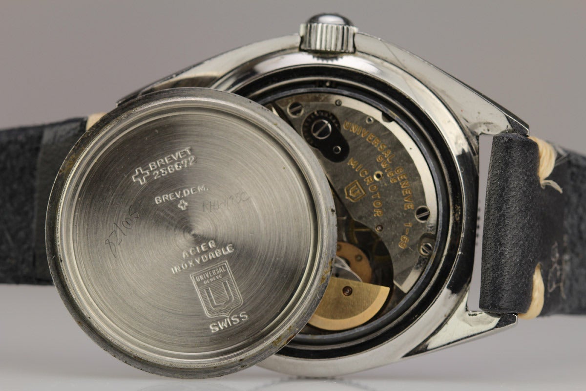 Universal Geneve Stainless Steel Polerouter Sub Wristwatch 2
