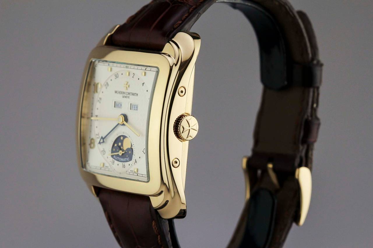 Men's Vacheron Constantin Yellow Gold Toledo Automatic Wristwatch Ref 47300