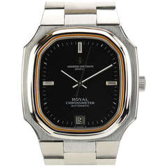 Vacheron & Constantin Montre-bracelet Royal Chronomètre en acier inoxydable avec date