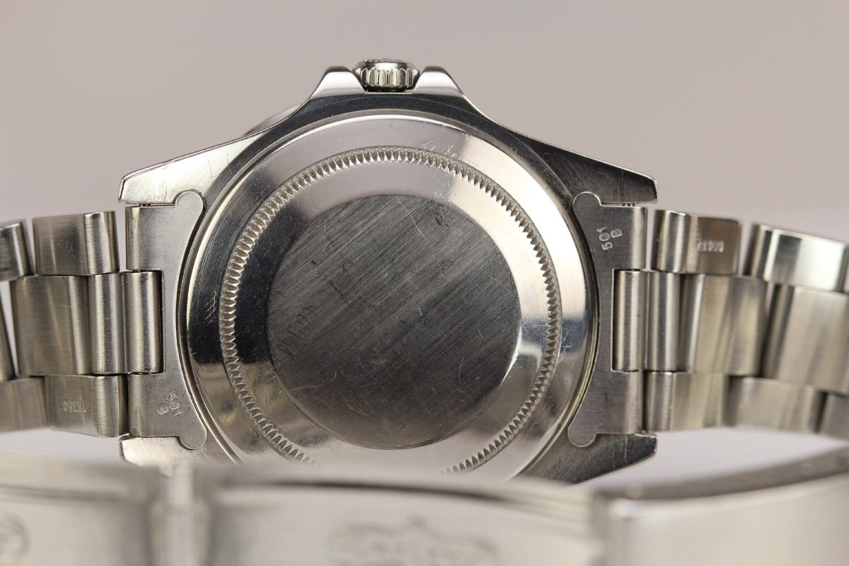 Men's Rolex Stainless Steel GMT-Master Wristwatch Ref 16700