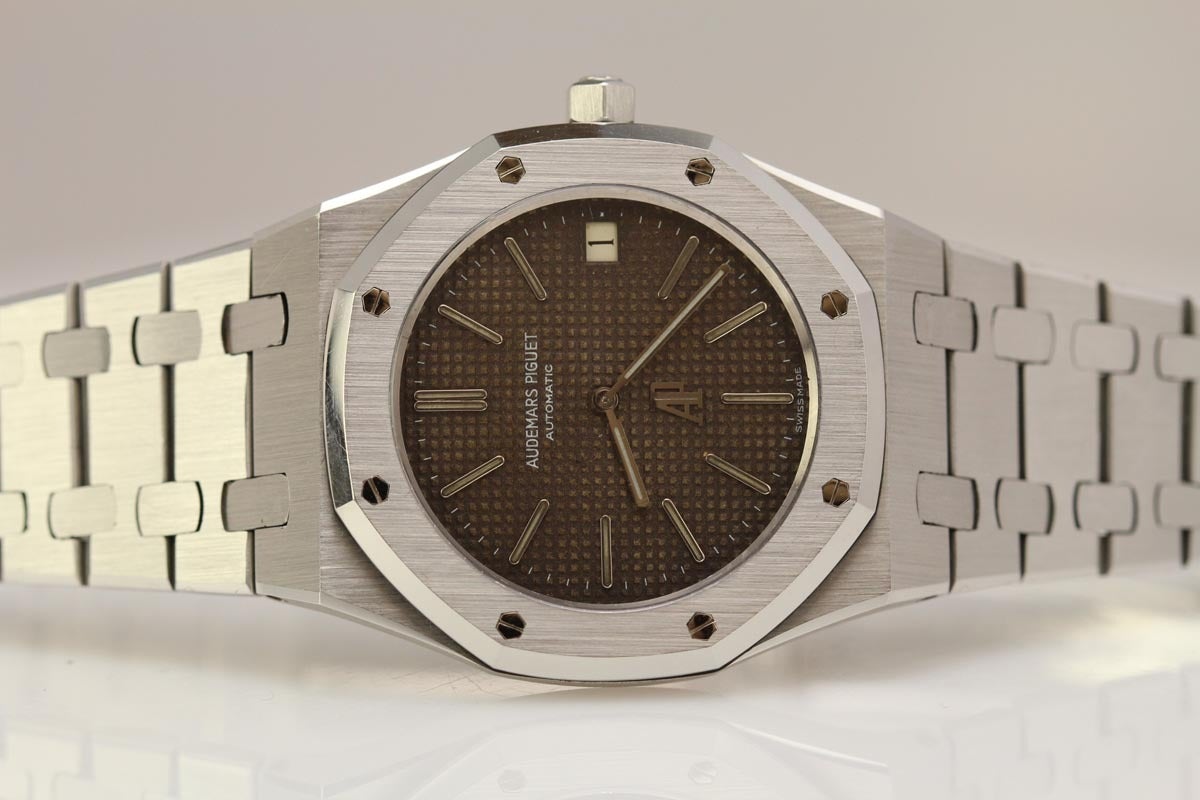 Audemars Piguet Stainless Steel Royal Oak Jumbo A Series Wristwatch 1