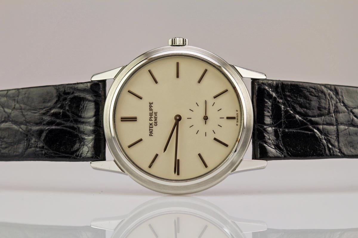 Patek Philippe Stainless Steel Calatrava Japanese Special Edition Wristwatch 2
