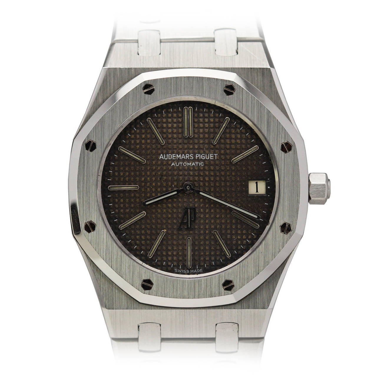 Audemars Piguet Stainless Steel Royal Oak Jumbo A Series Wristwatch