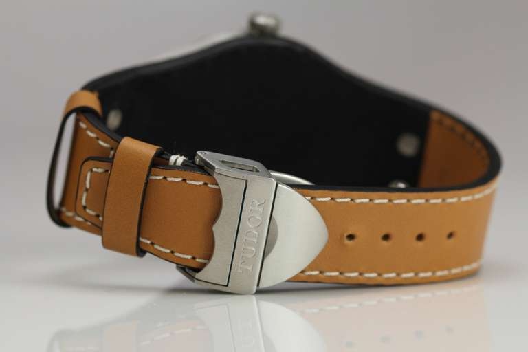 Tudor stainless steel Heritage Ranger wristwatch, Ref. 79910, circa 2014.
