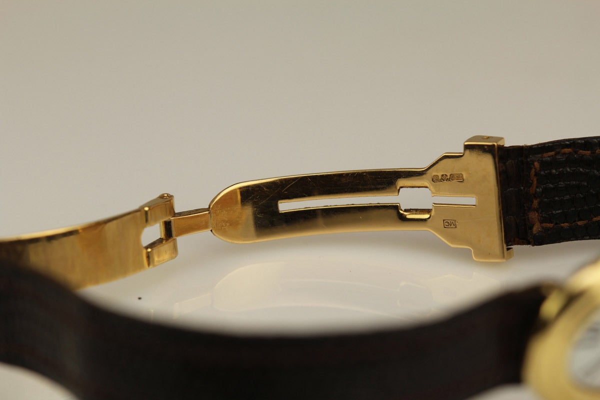 Cartier Lady's Yellow Gold Baignoire Wristwatch 2