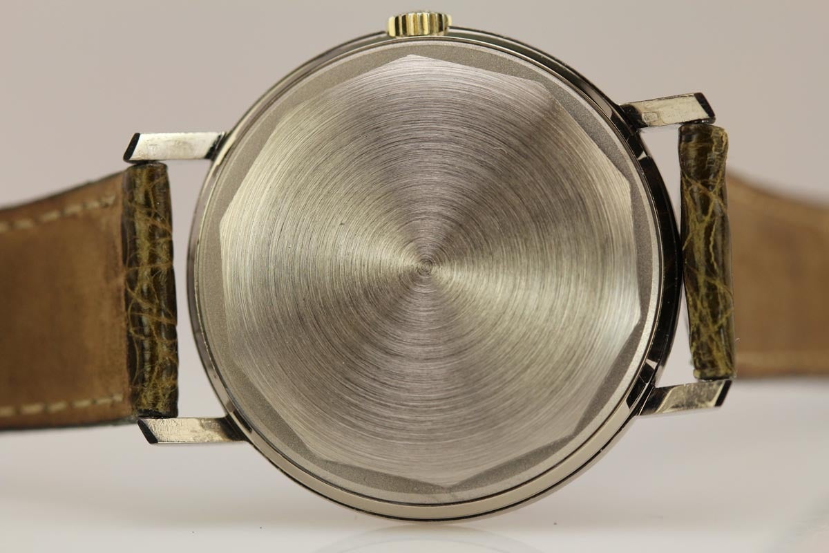 Men's Patek Philippe White Gold Calatrava Automatic Wristwatch Ref 3445