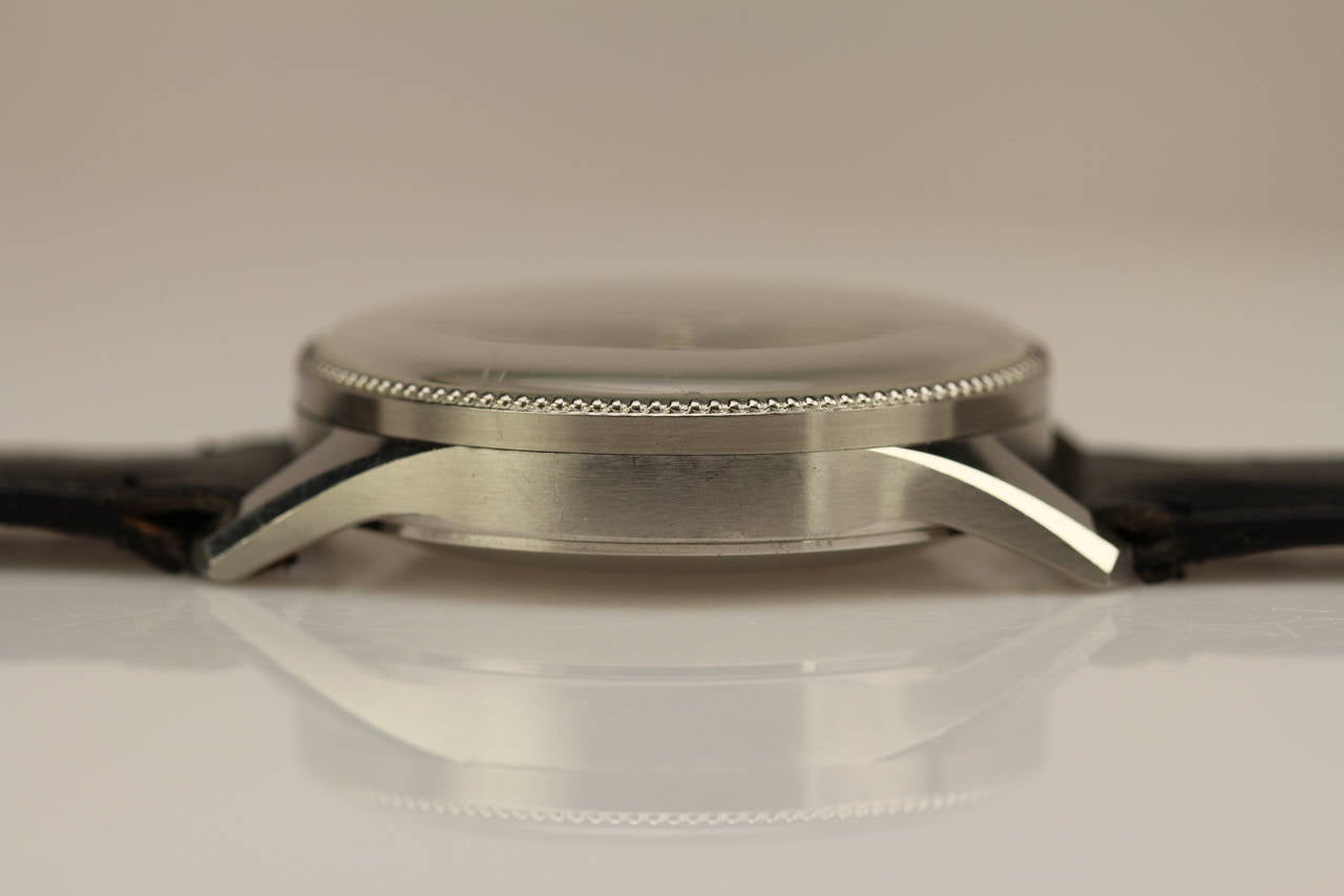 Breitling Stainless Steel Navitimer Chronograph Wristwatch c. 1955 5