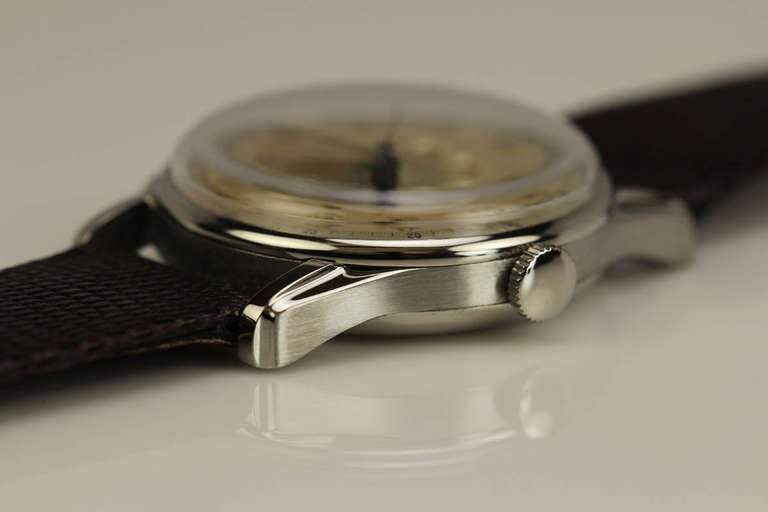 Angelus Edelstahl Datoluxe Armbanduhr 3