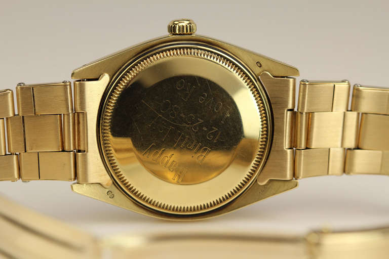 Rolex Yellow Gold Date Wristwatch Ref 1503 circa 1978 1
