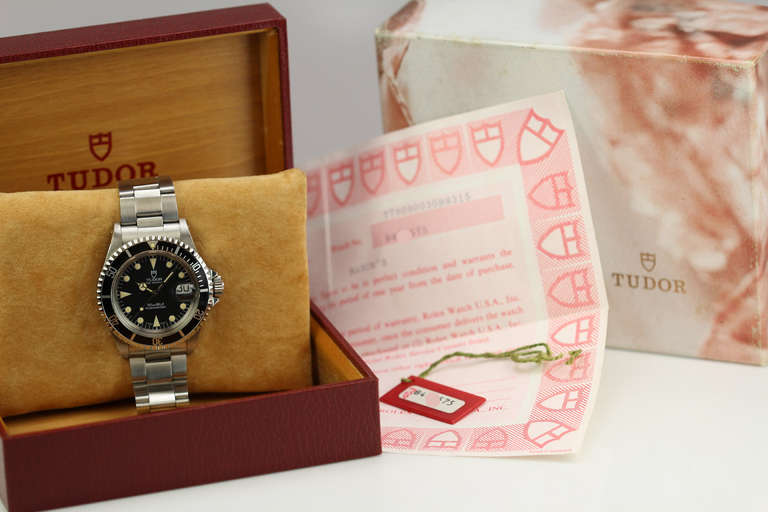 Tudor Stainless Steel Prince Oysterdate Submariner Watch Ref 79090 circa 1970s 2