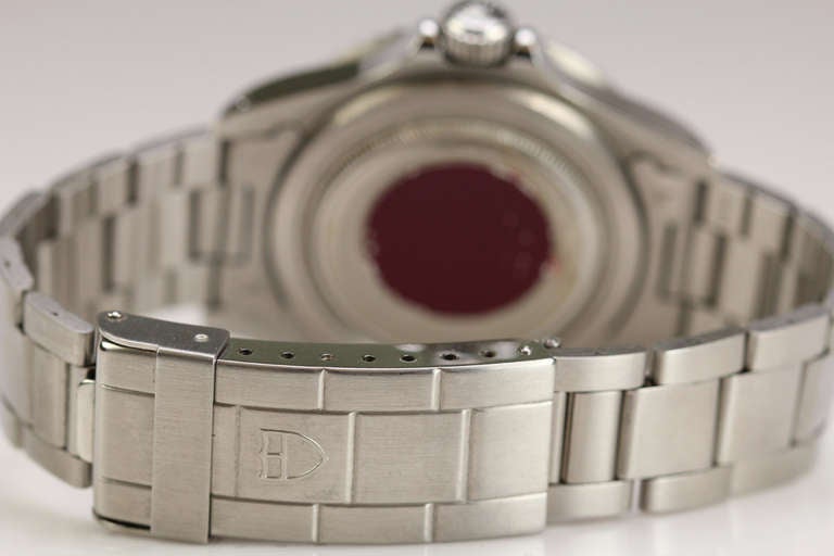 Men's Tudor Stainless Steel Prince Oysterdate Submariner Watch Ref 79090 circa 1970s