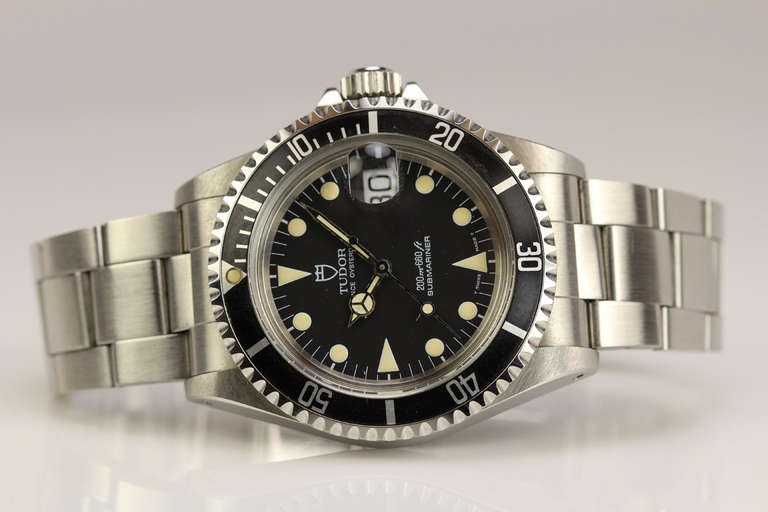 Tudor Stainless Steel Prince Oysterdate Submariner Watch Ref 79090 circa 1970s 1