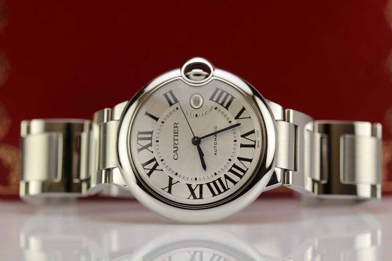 Cartier Stainless Steel Ballon Bleu Wristwatch 2