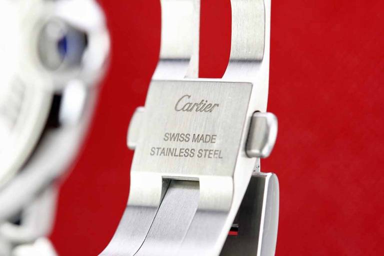 Cartier Stainless Steel Ballon Bleu Wristwatch 4