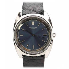 Patek Philippe Stainless Steel Wristwatch Ref 3579