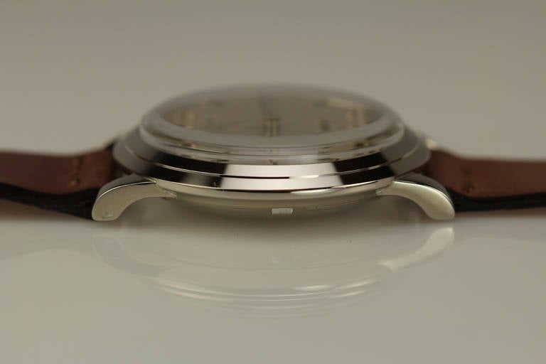 Patek Philippe White Gold Wristwatch Ref 2552 circa 1950s 2