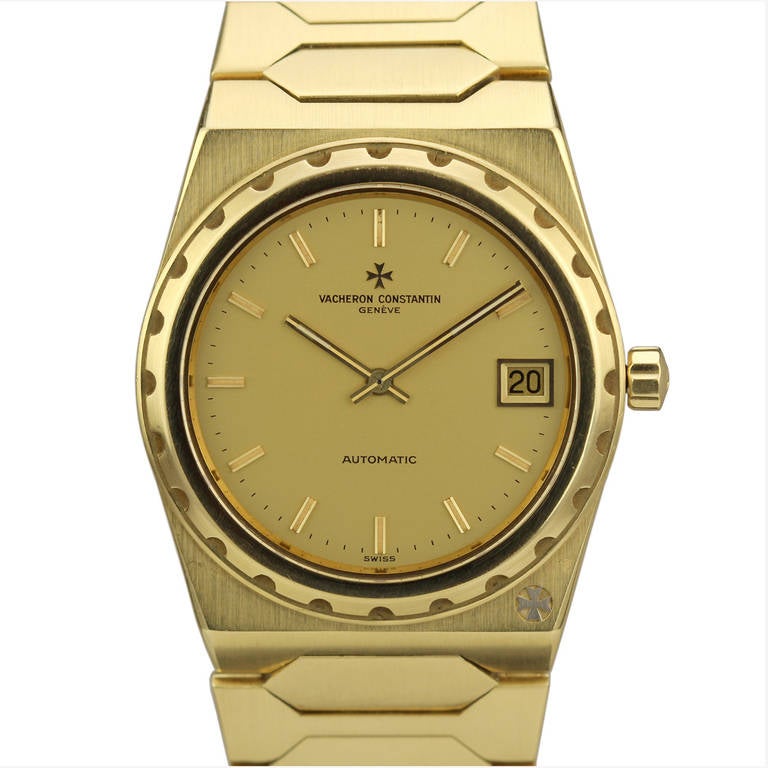 Vacheron Constantin Yellow Gold Model 222 designed by Gerald Genta ...