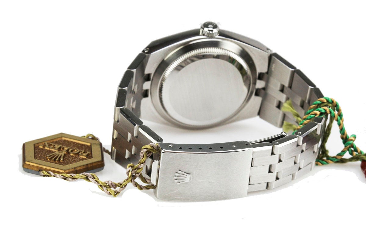 Women's Rolex Stainless Steel Oysterquartz Datejust Wristwatch
